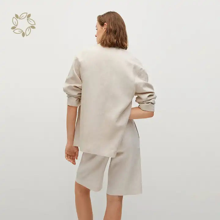 Jakker til Damer Linnen Blazer